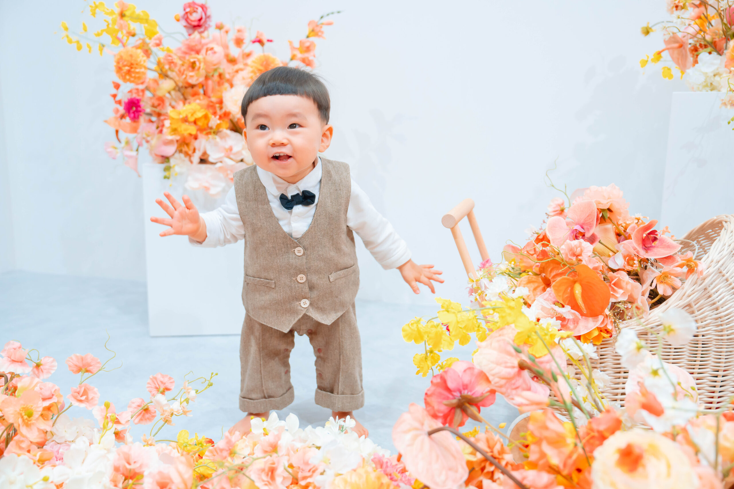 1歳バースデーフォト大成功！