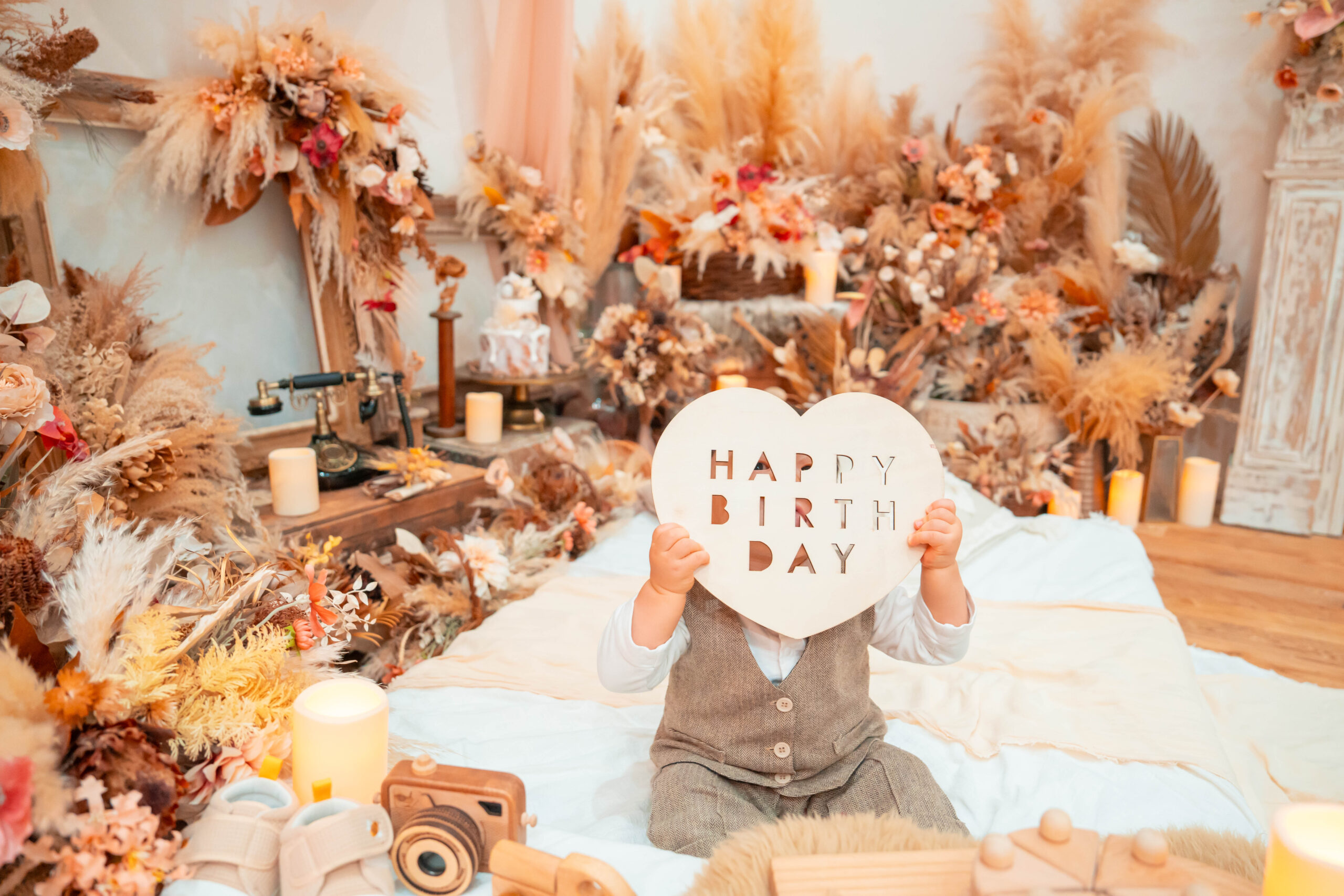 1歳バースデーフォト大成功！