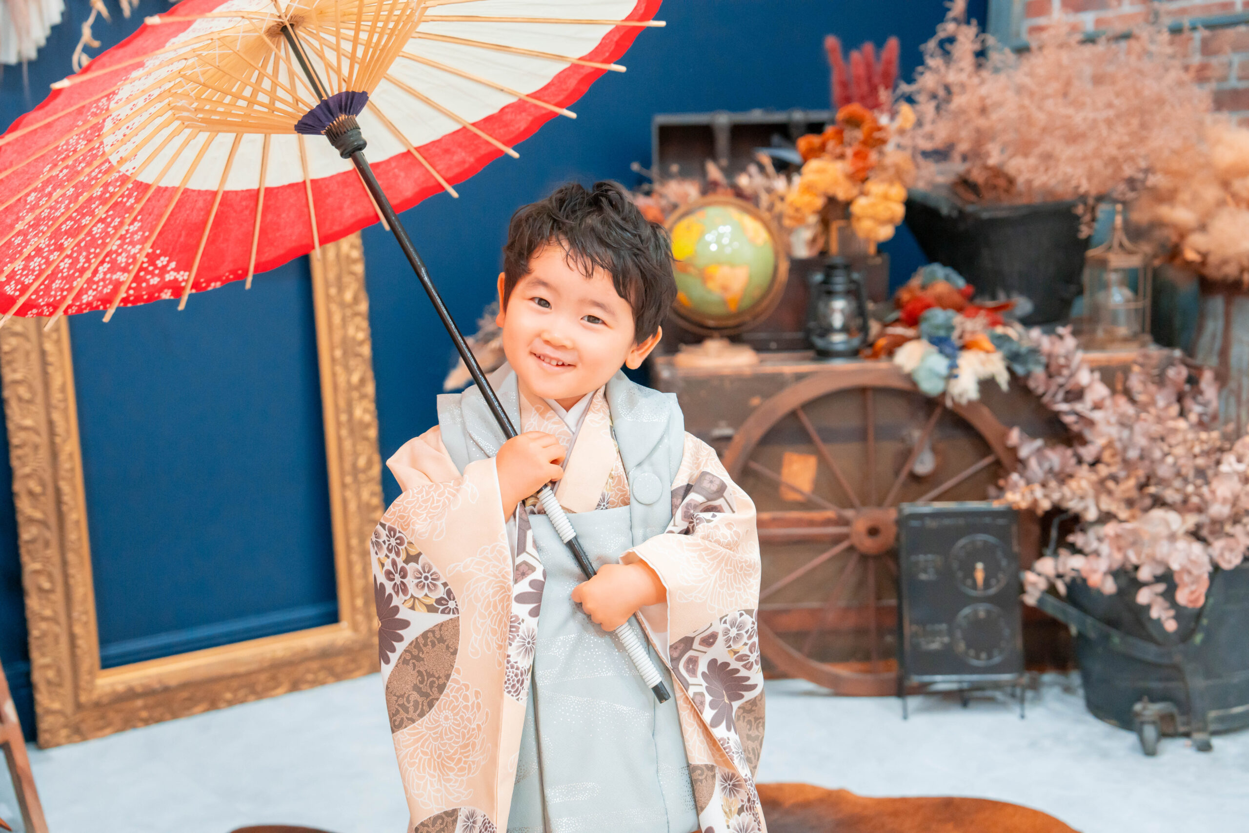 七五三は憧れのLantan フォトスタジオで。