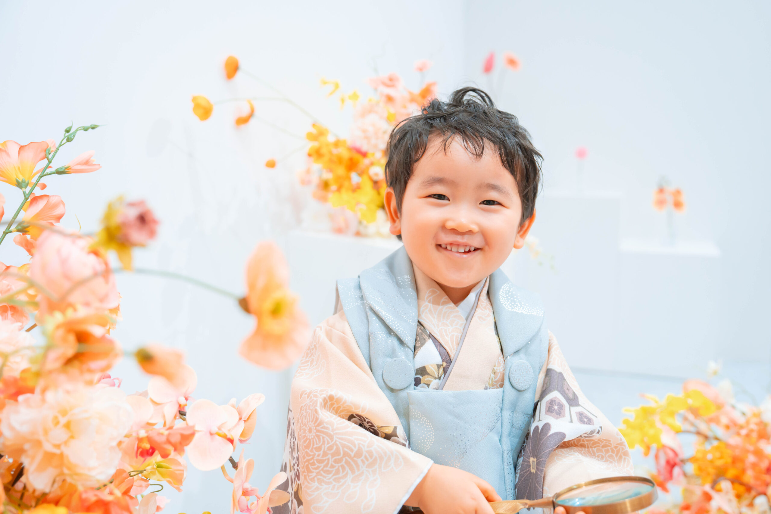 七五三は憧れのLantan フォトスタジオで。